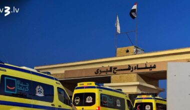 Gandrīz divus gadus pēc slēgšanas atkal daļēji atvērta Gazas un Ēģiptes robeža