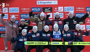 Pasaules kausā posmā Vilingenā apzagta Norvēģijas tramplīnlēkšanas izlase