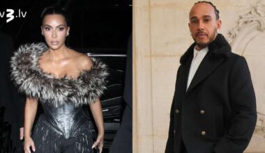 Baumas uzņem apgriezienus: Luiss Hamiltons un Kima Kardašjana redzēti romantiskā atpūtā Eiropā