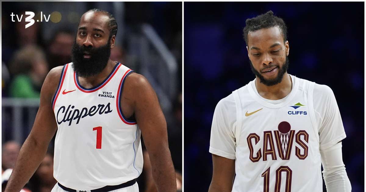 “Clippers” samaina Hārdenu pret “Cavaliers” zvaigzni Gārlandu - tv3.lv