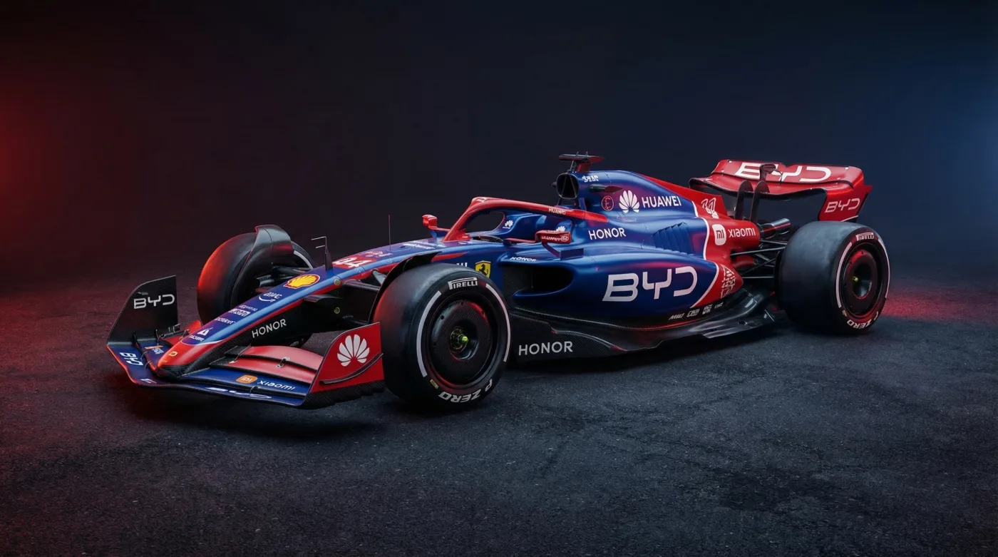 Elektroauto līderis 'BYD' izvērtē F1 komandas pārņemšanas iespējas : F1LV Blogs