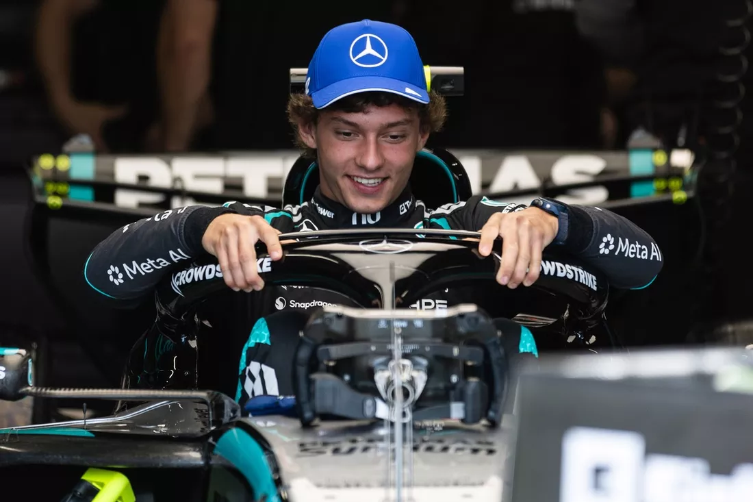 Holandes GP vienīgajā treniņā ātrāko laiku uzrāda Antonelli : F1LV Blogs