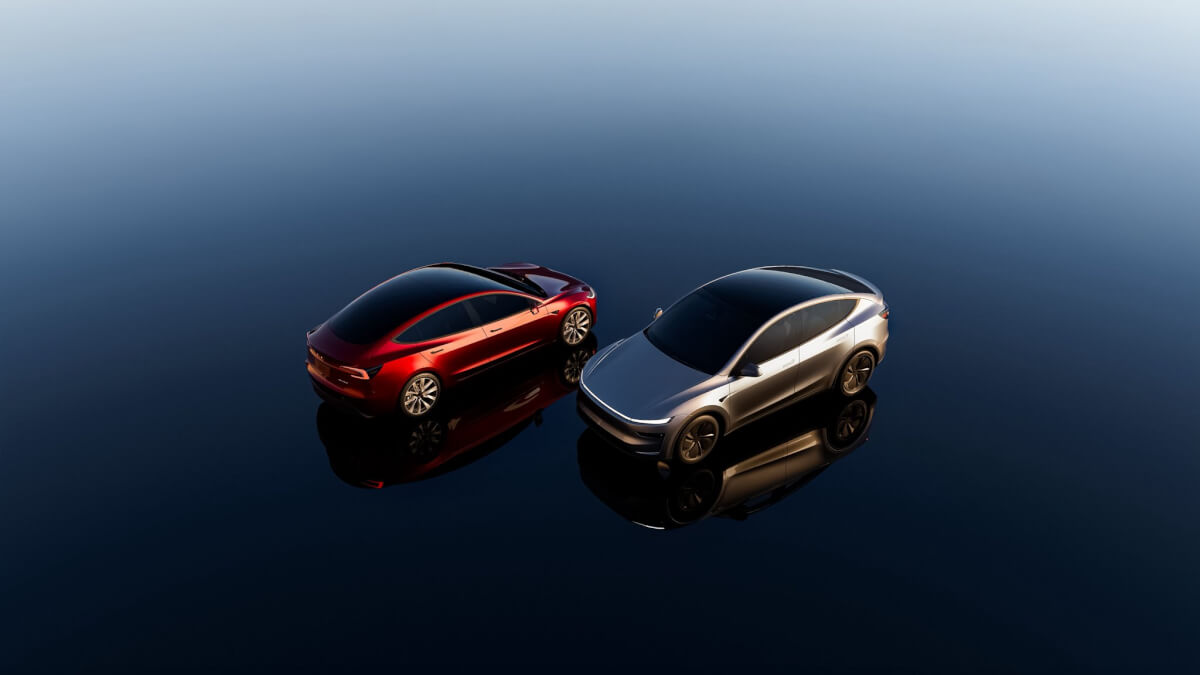 Tesla Model 3 un Tesla Model Y (Ražotāja attēls)