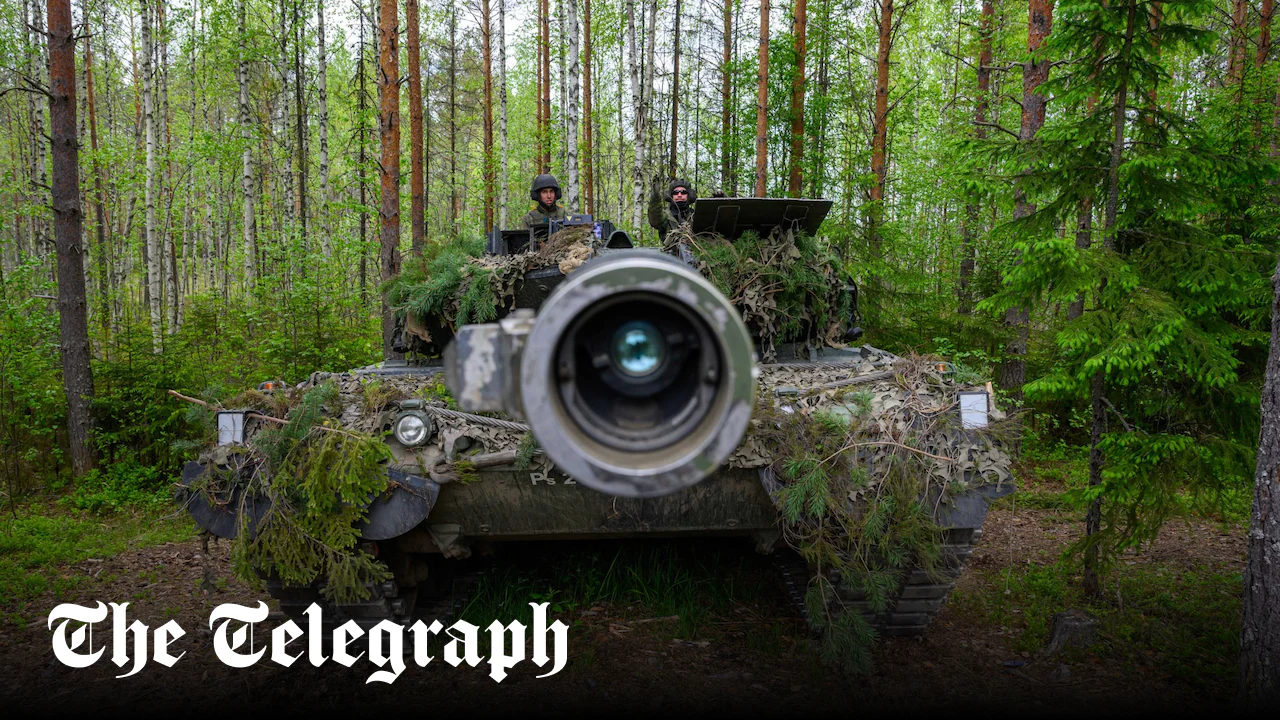 On Nato’s border with Russia, I witnessed the death of tank warfare