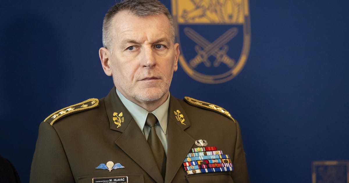General Hlaváč takes over Czech military, pledges stronger army and closer NATO readiness