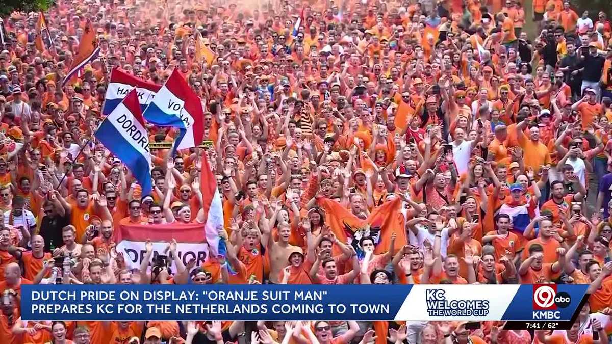 Dutch soccer superfan excited for the World Cup in Kansas City