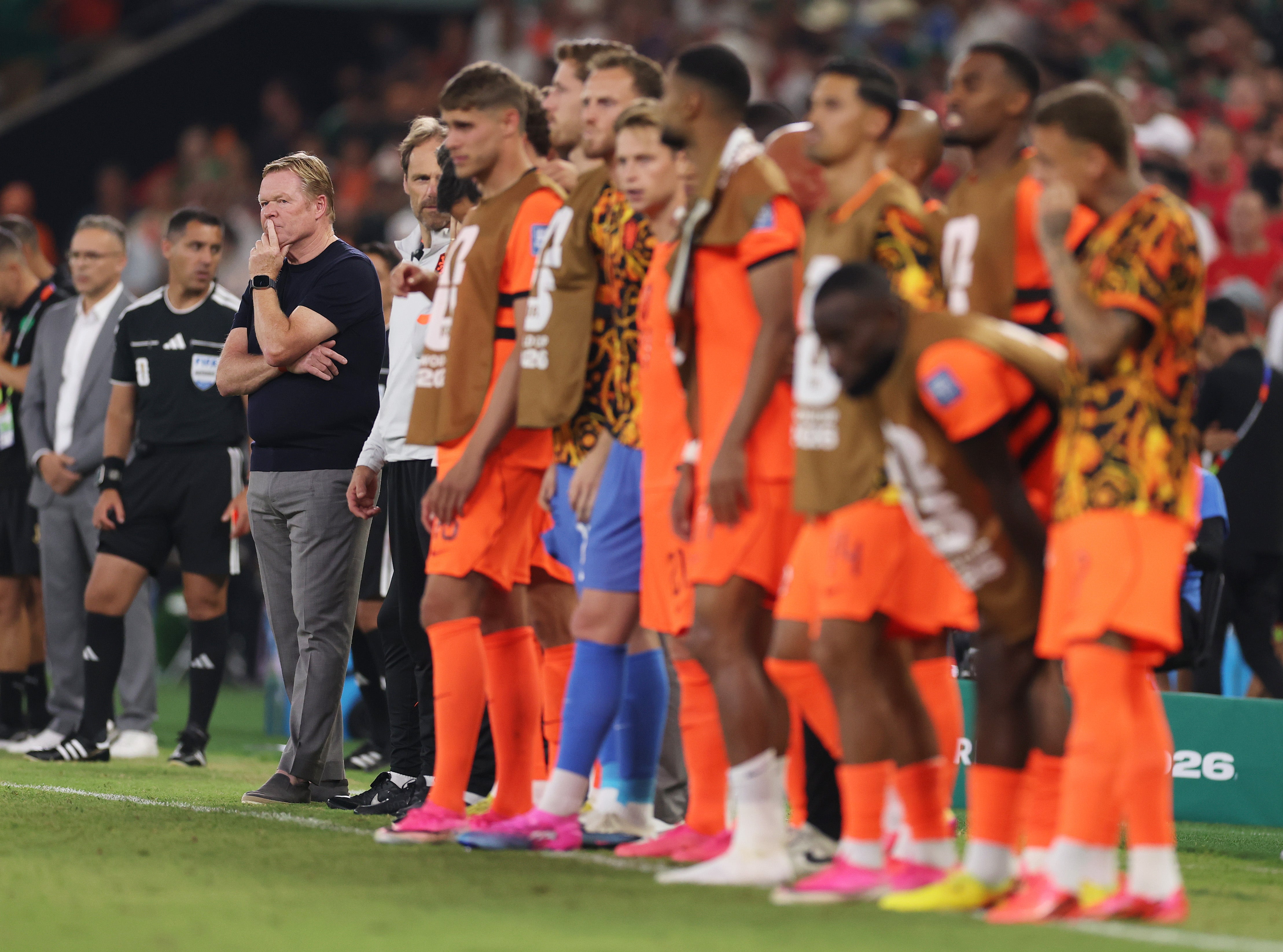 Koeman and his Dutch side lost on penalties to Morocco