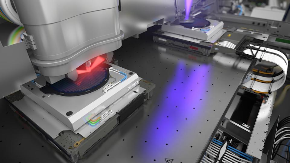 An ASML machine. 