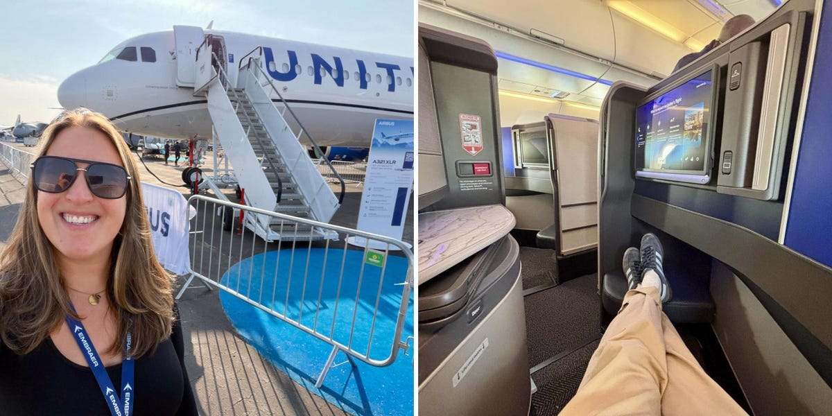 We Toured United's Fanciest Airbus Jet yet; See Inside the A321XLR