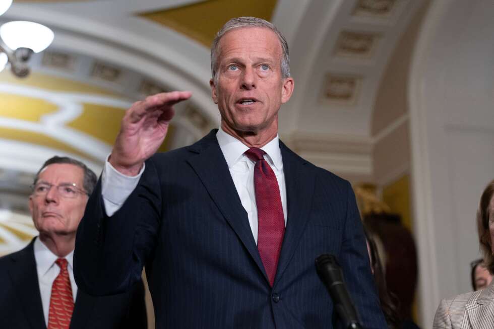 Republicans plan talkathon on voting bill as they face Trump pressure