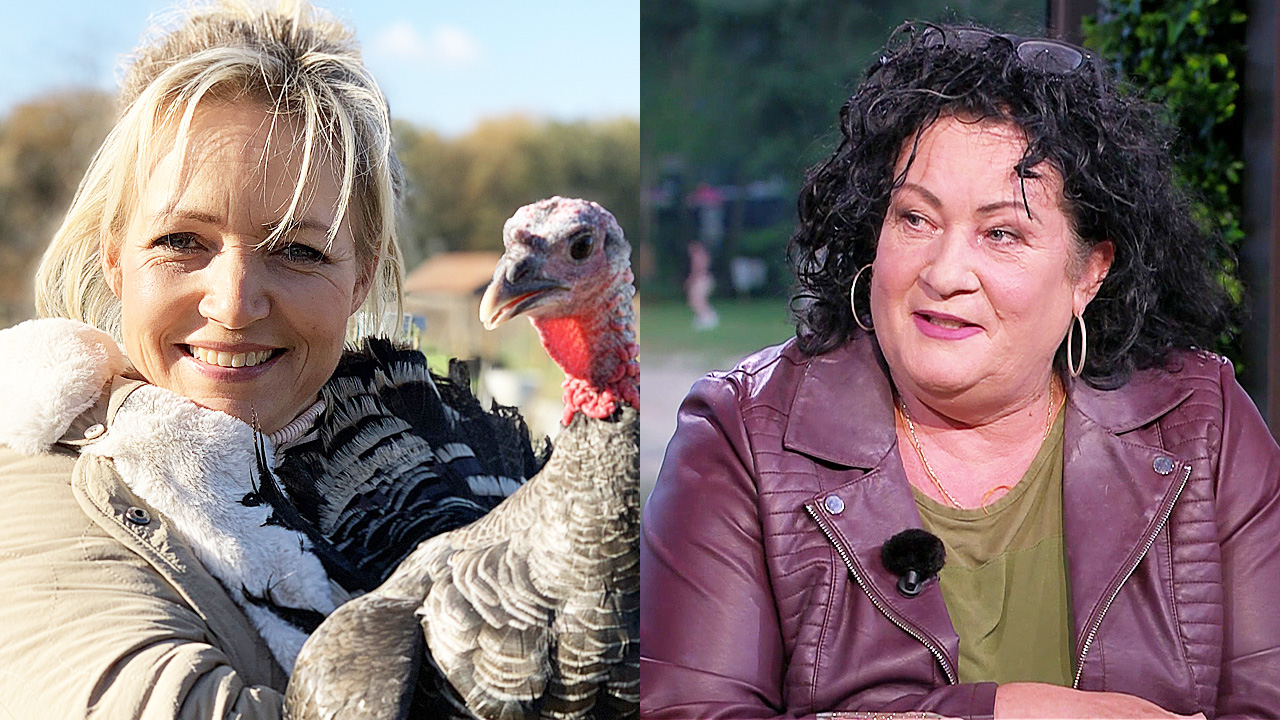 Yvon Jaspers en Caroline van der Plas