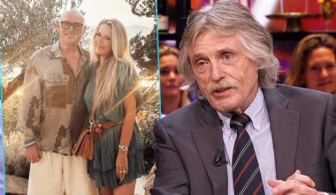 Johan Derksen, René en Minouche van der Gijp