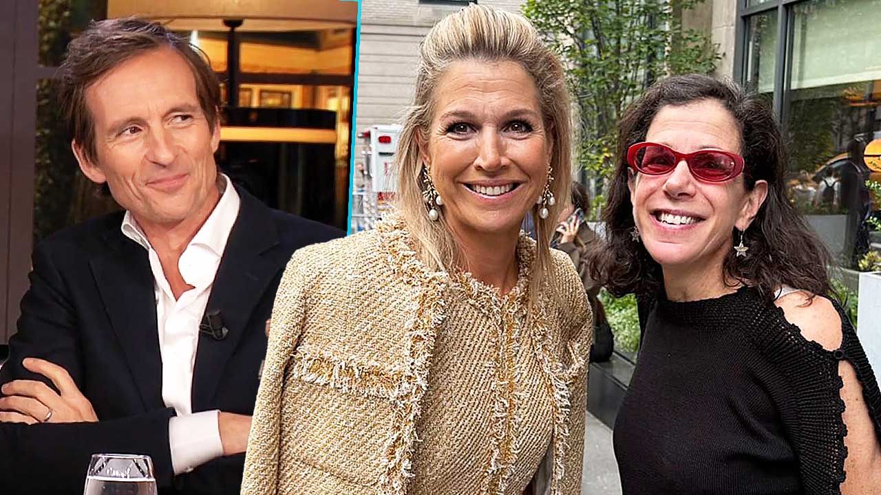 Michiel Vos en koningin Máxima