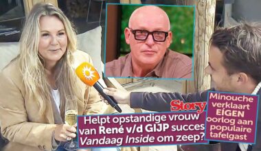 Minouche en René van der Gijp