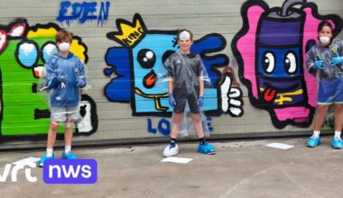 Creatief afscheid van gebouwen technische dienst Brecht met kunst, sport en spel