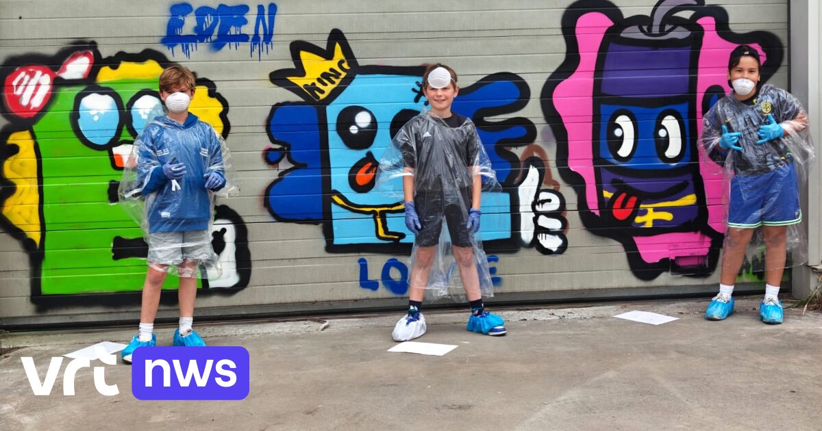 Creatief afscheid van gebouwen technische dienst Brecht met kunst, sport en spel