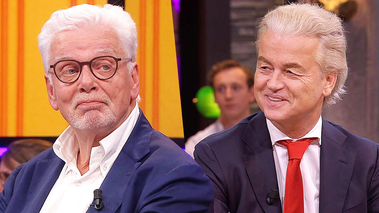 Jan Slagter en Geert Wilders