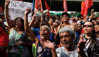 Demonstraties Brazilië tegen juridische bescherming Bolsonaro