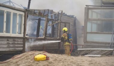 Brand verwoest deel strandpaviljoen Castricum
