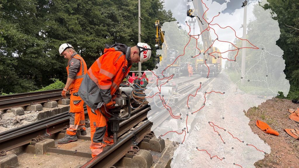 'Generalsanierungen' moeten Duitse spoorwegen weer 'pünktlich' maken