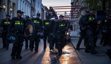 Veertien mensen morgen voor de rechter om rellen rond Malieveld