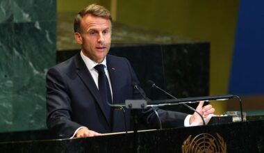 Frankrijk erkent Palestijnse staat, zegt president Macron bij VN