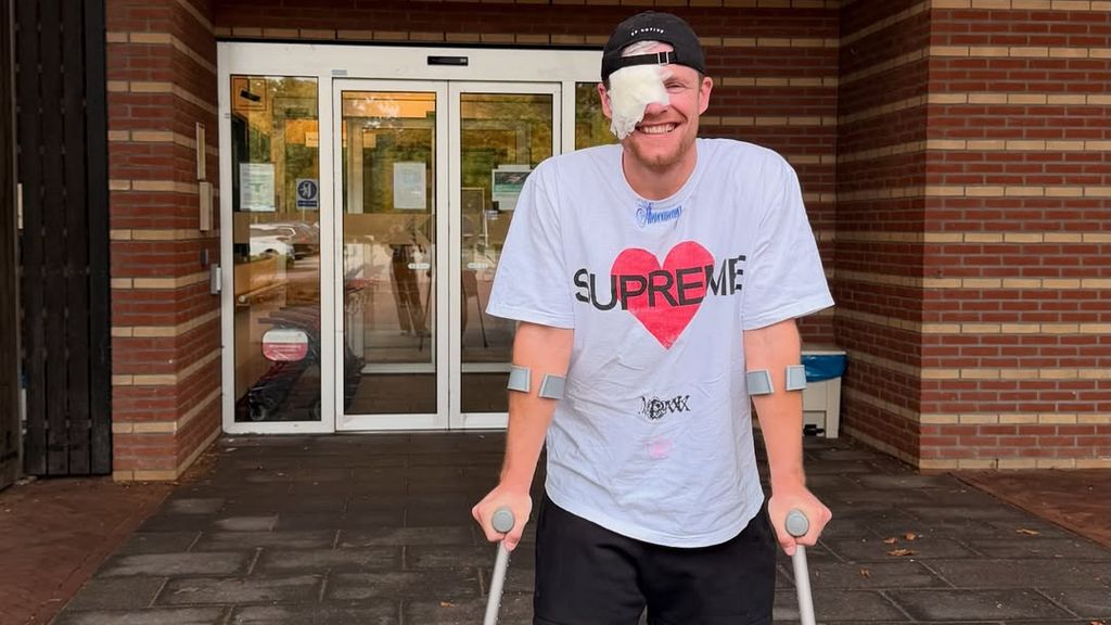 Au! Enzo Knol twee keer naar ziekenhuis in één week