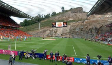 Feyenoord treft Braga in iconisch stadion tegen de rotsen, bouw kende veel uitdagingen