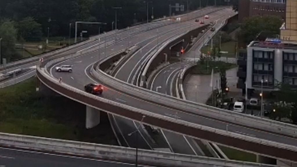 Extra borden voor scherpe 'Mario Kart-bocht' Groningen