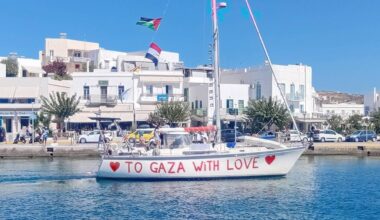 Gaza-vloot activisten bij Kreta 'aangevallen met drones', Israël zegt schepen te stoppen