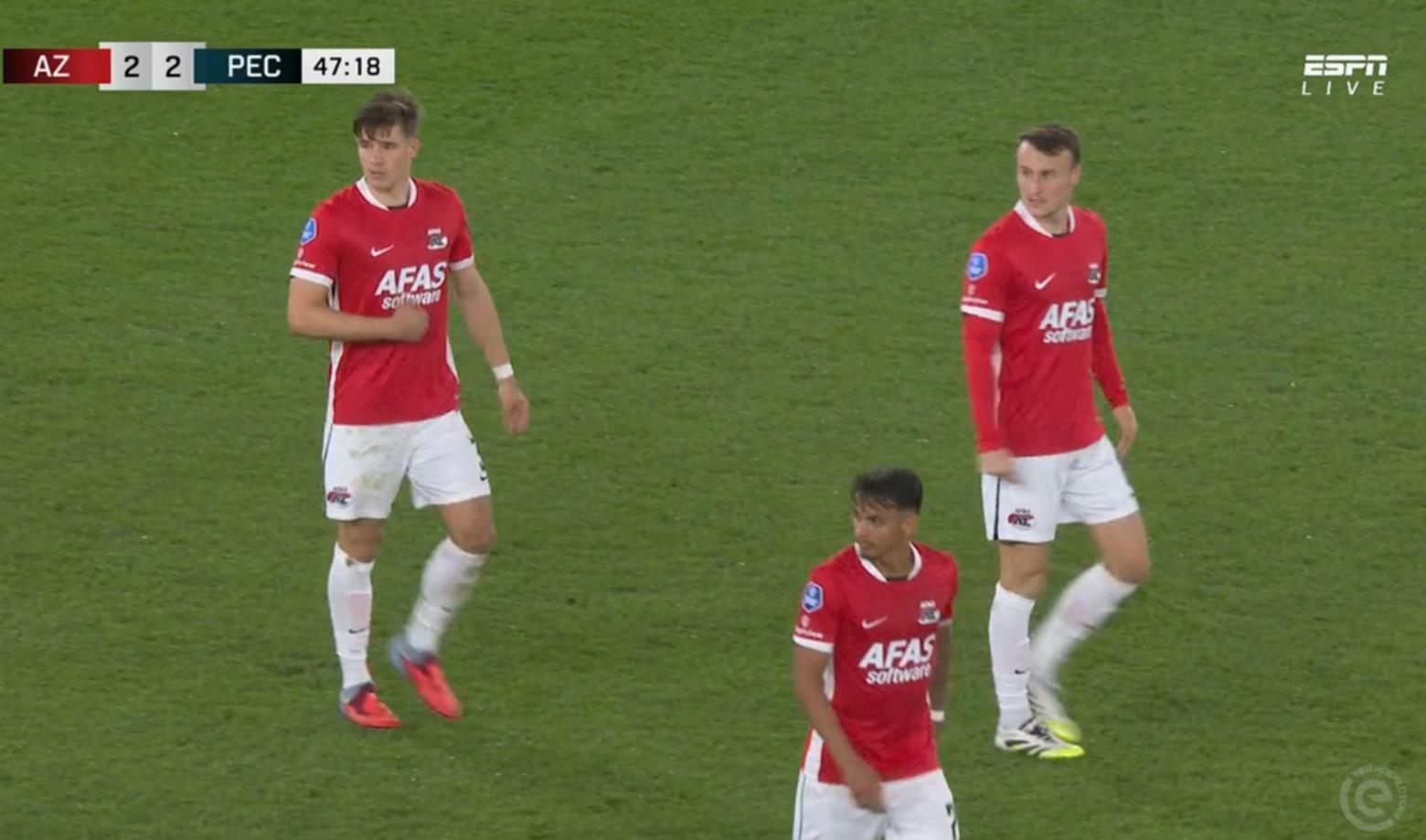 Opnieuw negatieve rol voor Wouter Goes, ditmaal bij AZ