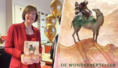 Schrijfster Lida Dijkstra wint Gouden Griffel met 'De wonderverteller'