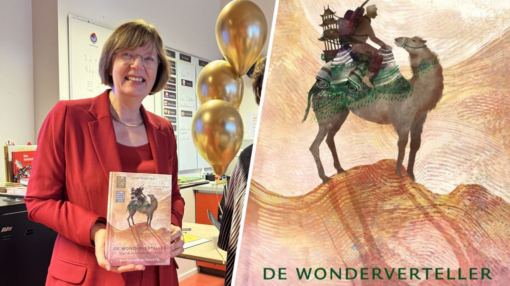 Schrijfster Lida Dijkstra wint Gouden Griffel met 'De wonderverteller'