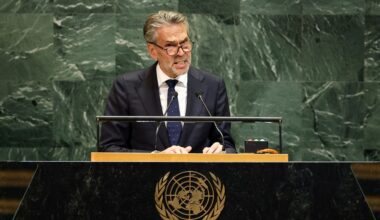 Demissionair premier Schoof onderstreept belang VN in toespraak