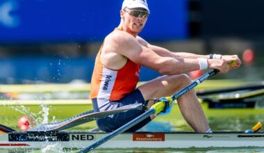 Skiffeur Van Dorp met tweede tijd naar finale WK roeien in Shanghai