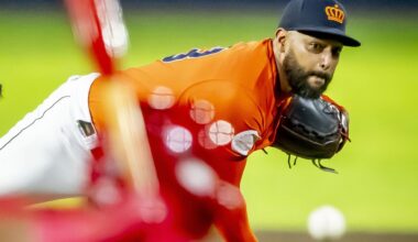 Honkballers EK-finalist, werper Kelly maakt indruk als invaller tegen Spanje