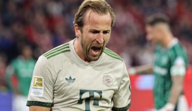 Koploper Bayern wint ook in week Oktoberfest, honderdste treffer Kane