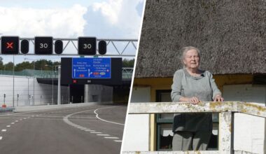 Feestelijke opening nieuwe A16, buurvrouw Nel (90) 'genoot' van werkzaamheden