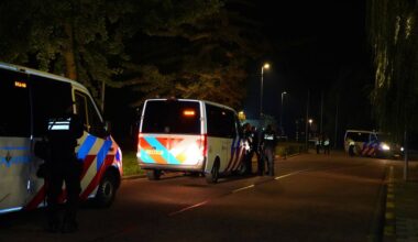 Politie massaal op de been in Den Bosch na dreiging over bestorming azc