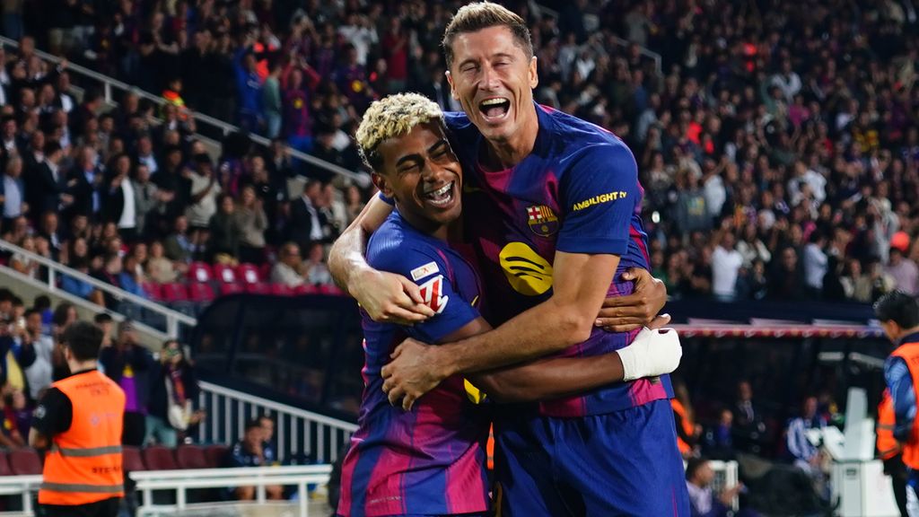 Lamine Yamal breekt duel met Real Sociedad open, Barcelona nieuwe koploper