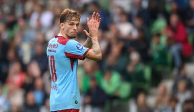 Luciano Valente stapt niet in spelersbus Feyenoord na duel met FC Groningen