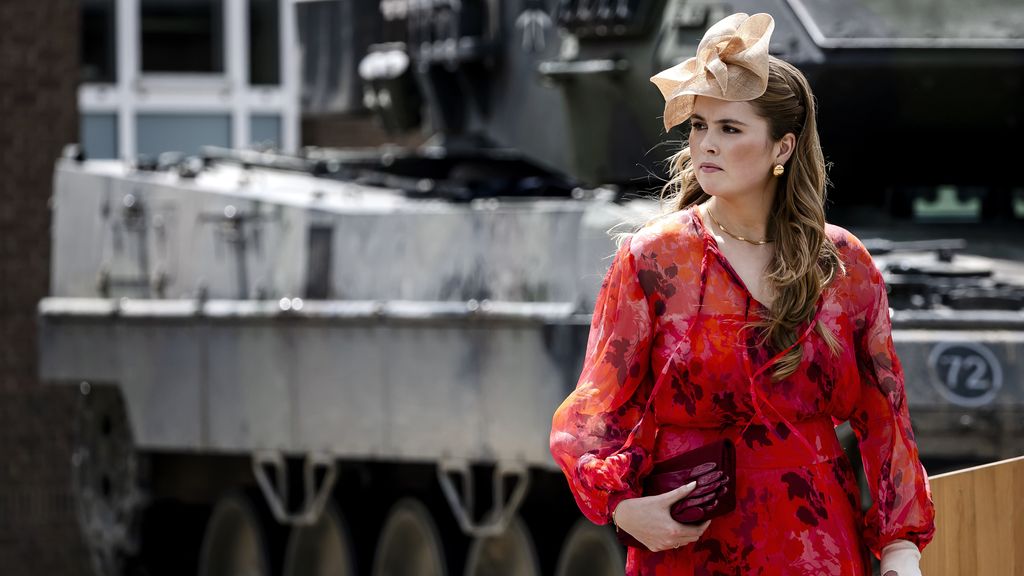 ze is de eerste prinses in militaire dienst