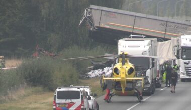 A73 bij Belfeld blijft tot morgen dicht na dodelijk ongeluk