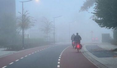 Code geel verlengd vanwege dichte mist in hele provincie - RTV Noord