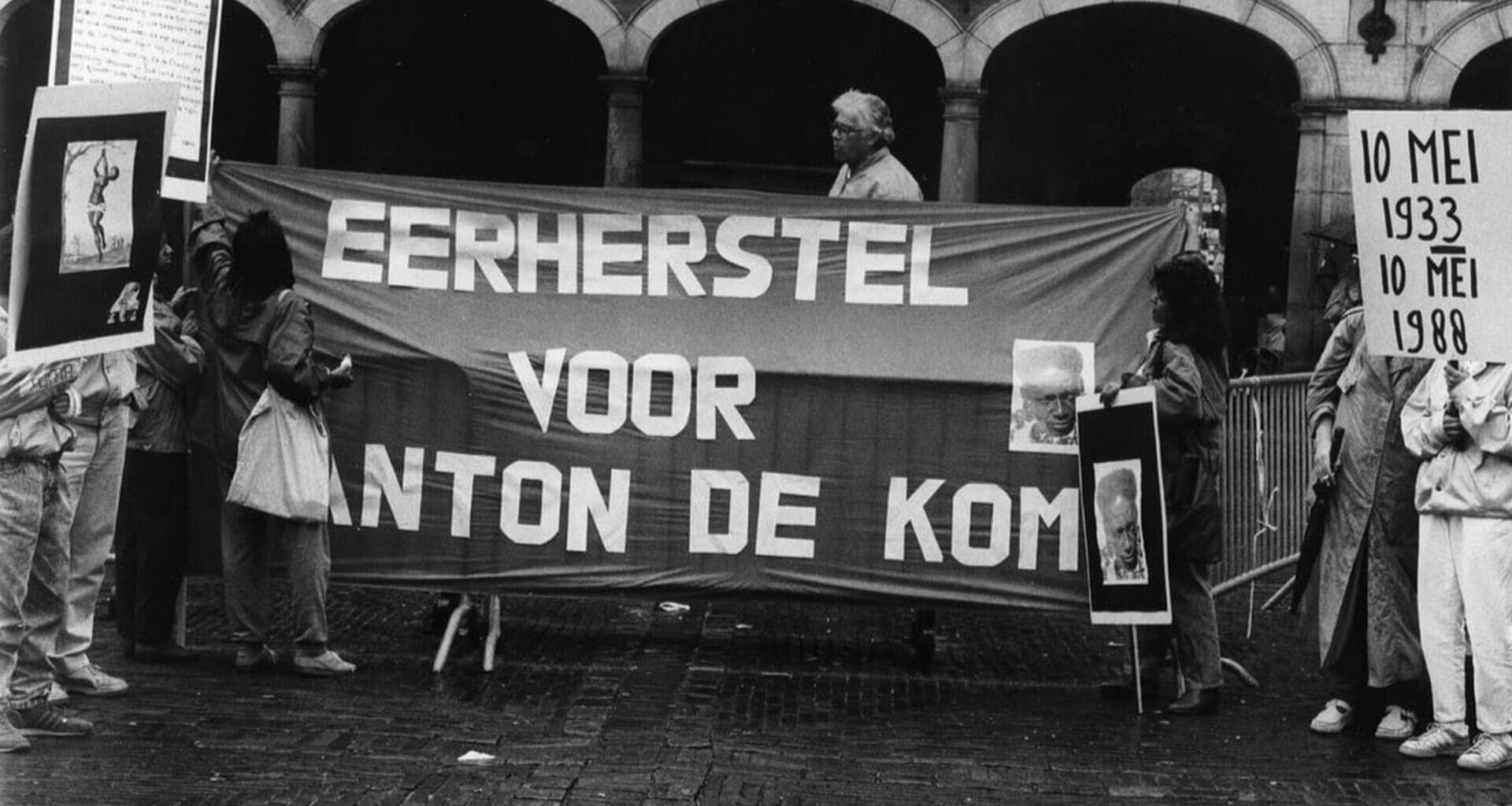 Breda krijgt nieuwe muurschildering geïnspireerd door Anton de Kom | BredaVandaag