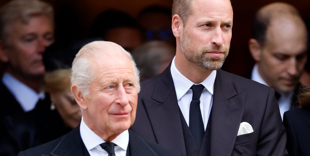 William brengt een privé-bezoek aan Charles in Balmoral Castle