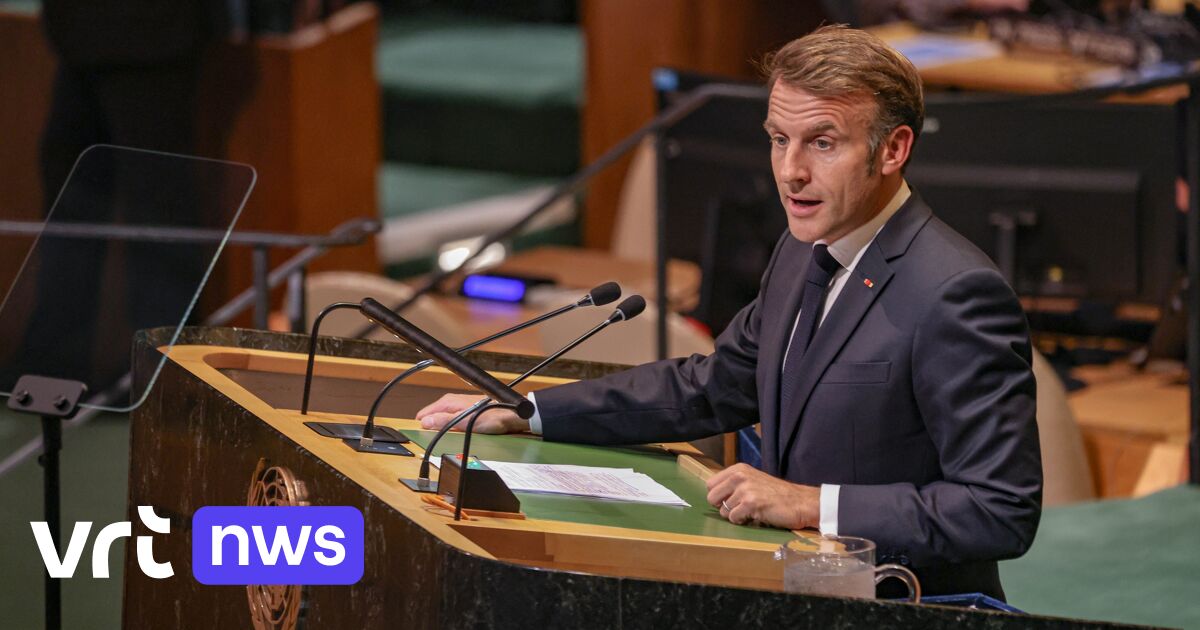 Oorlog in Gaza - Frankrijk erkent Palestijnse staat formeel: "Tijd voor vrede is gekomen"