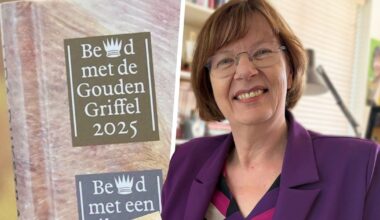 Gouden Griffel voor jeugdboek van Lida Dijkstra: "Magisch, zo'n sticker op je boek"