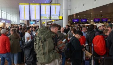 Meeste vluchten Brussels Airport gaan toch door, inchecken met pen en papier