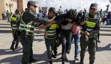 Gen Z'ers in Marokko straat op voor vrijheid en rechtvaardigheid, boos vanwege WK